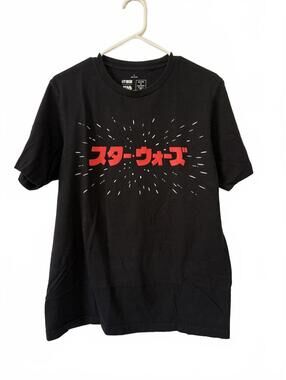 Uniqlo Star Wars Graphic T-Shirt Large Black